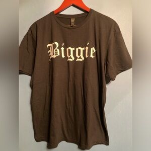 BIGGIE Black T shirt. Large.100% Cotton
Made in Bangladesh 
Celebrate the Legend